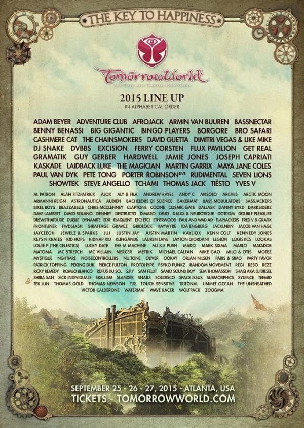 TOMORROWWORLD-LINEUP