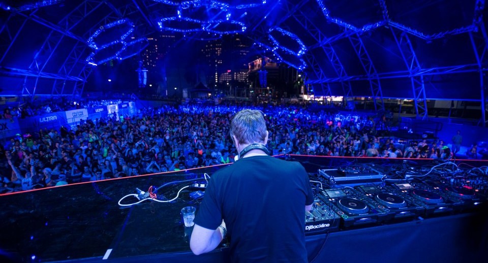 John Digweed at the Carl Cox & Friends Stage - Ultra 2015