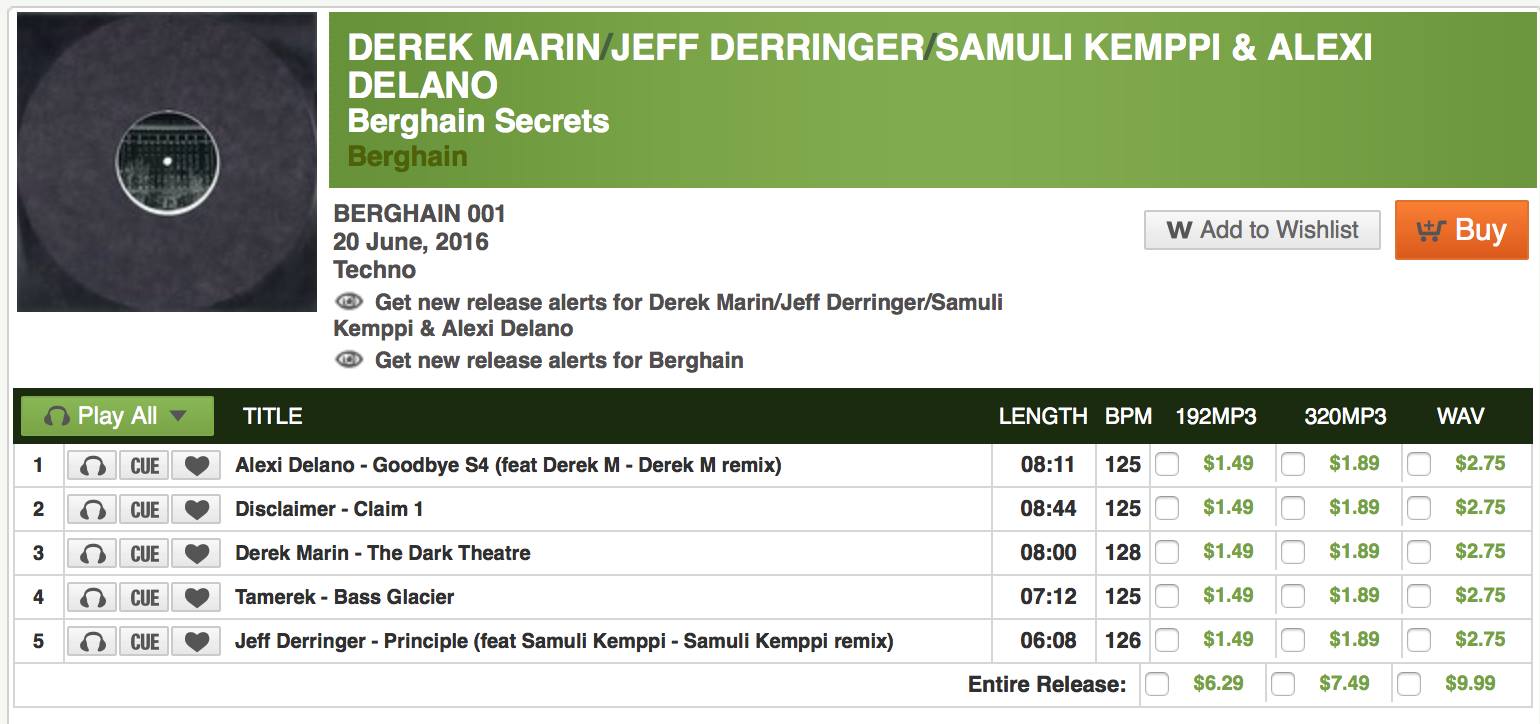 Berghain Secrets Juno