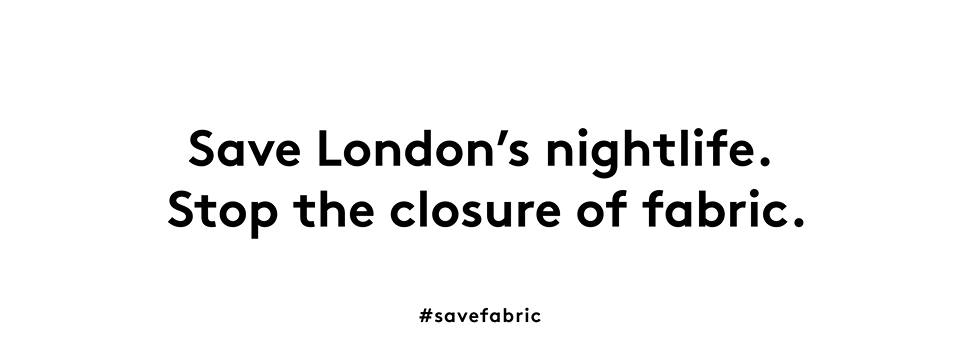 Save Fabric banner
