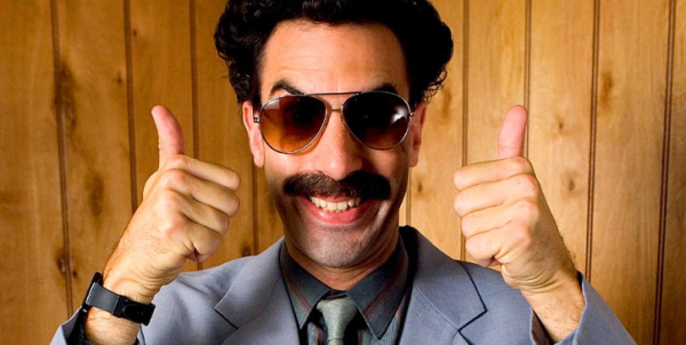 Party Responsibly borat