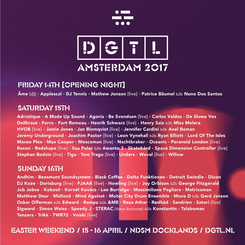 DGTL Lineup
