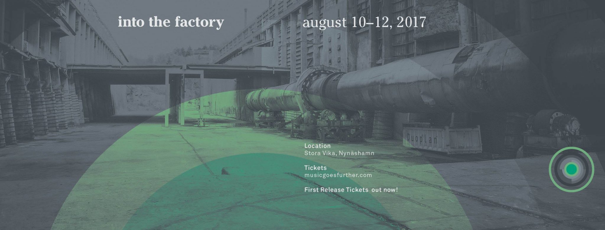 into the factory