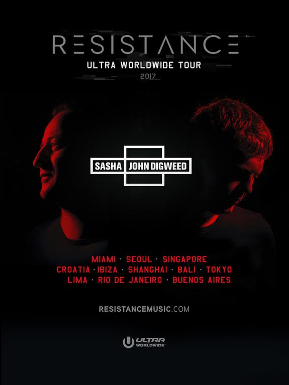 Sasha John Digweed tour