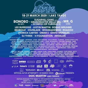 Altus Festival Tahoe Lineup