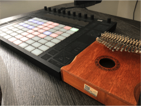 Ableton Push & Kalimba