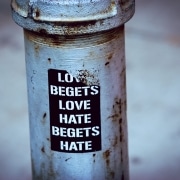 Hate Cannot Dispel Hate