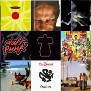 iconic electronic album covers