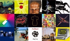 iconic electronic album covers