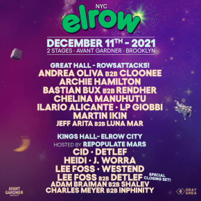elrow nyc lineup