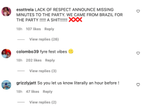 departure festival cancel