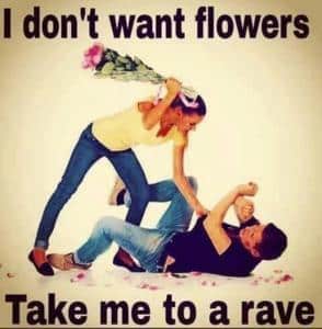 techno not flowers