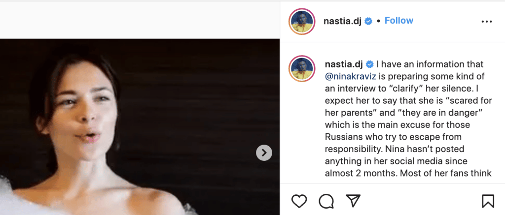 Nastia Kraviz Ukraine