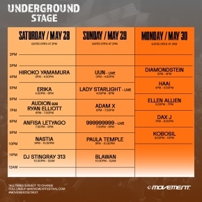 Movement Stage Lineup