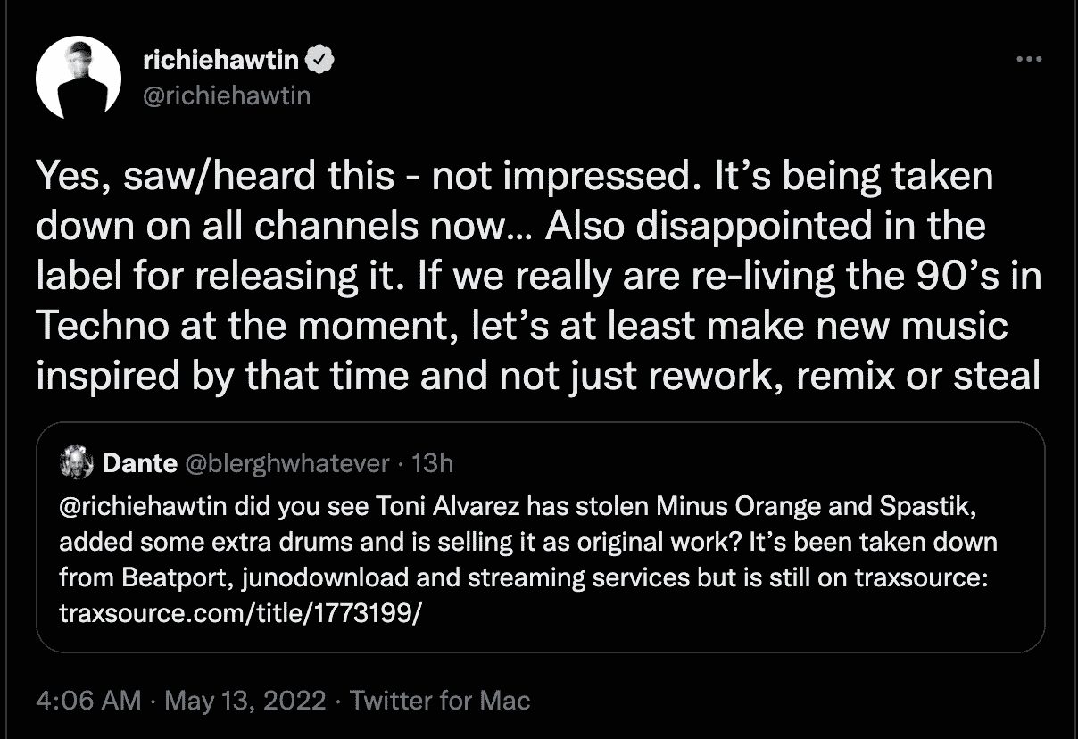 Stolen Hawtin