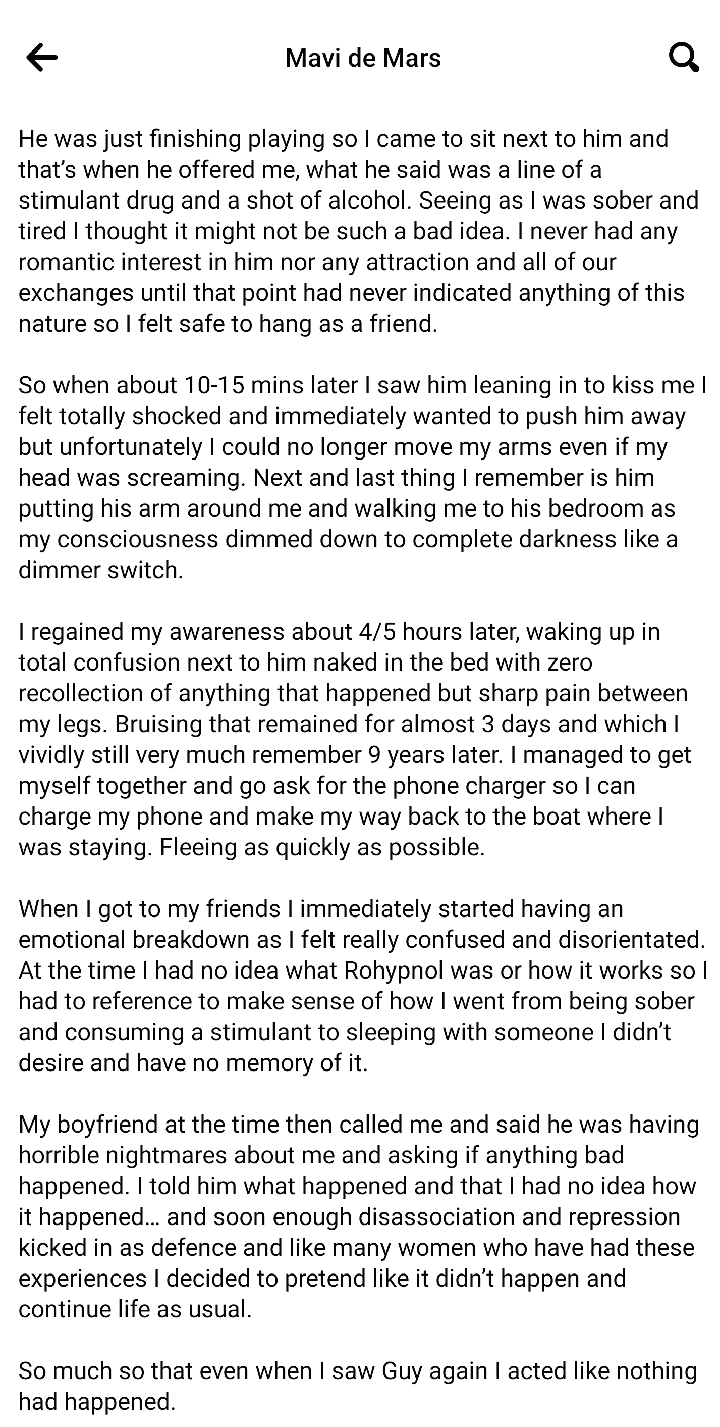 Guy Gerber Rape Allegation