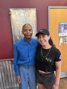 Techno DJ Jeff Mills and Daisy Magana at Movement 2022 Festival