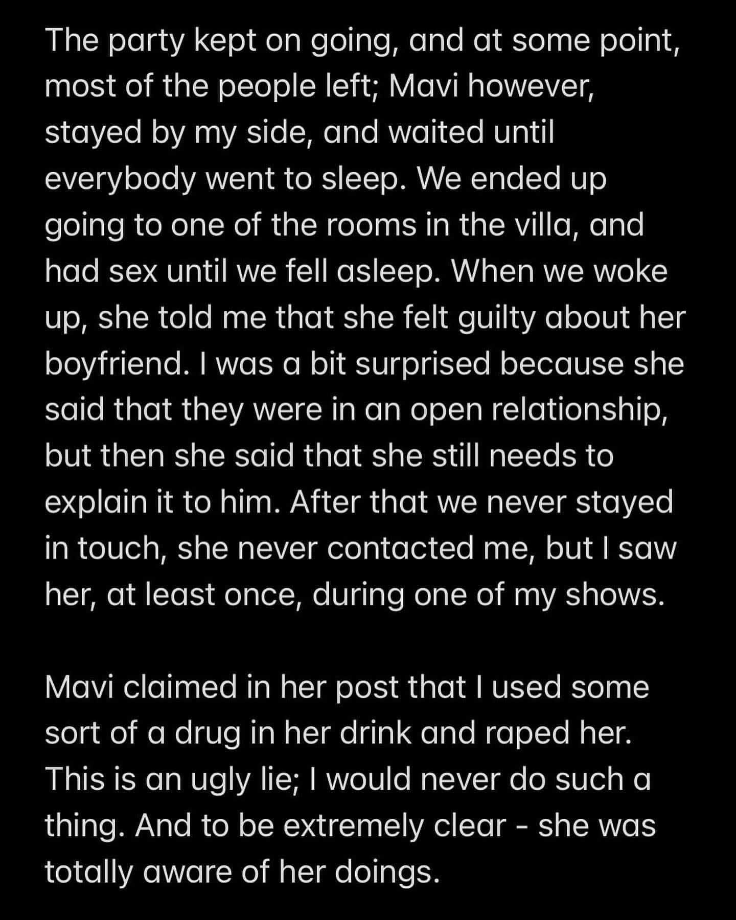 Guy Gerber Rape Allegation