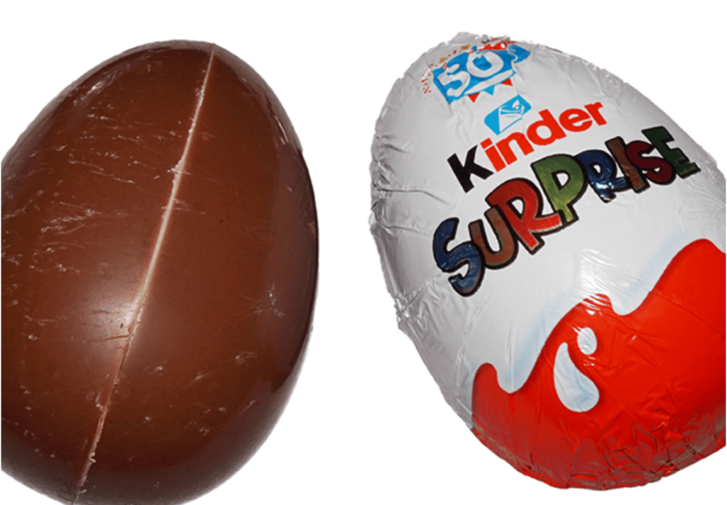 Cocaine Smuggled Kinder Eggs