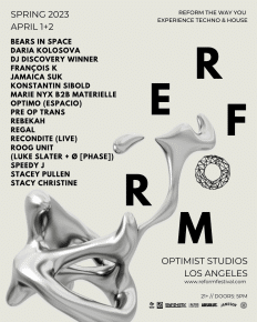RE/FORM Announces Full Lineup