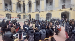 Italian Ravers Protest