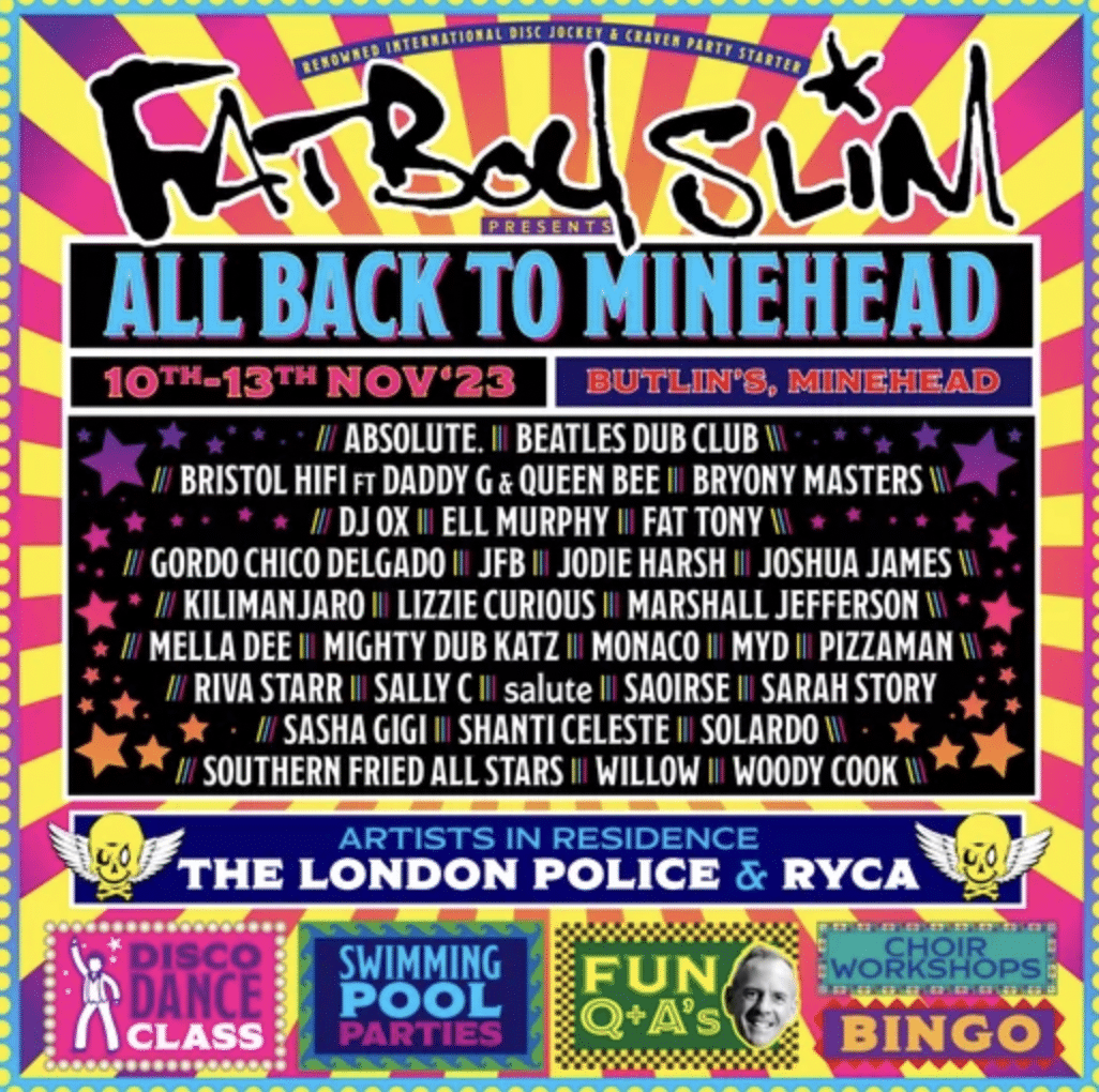 Fatboy Slim New Festival